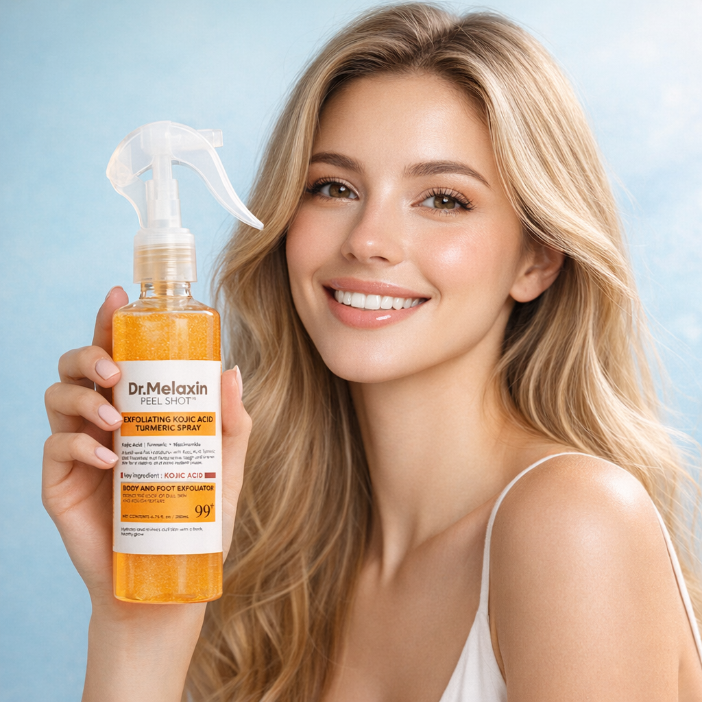Dr. Melaxin Peel Shot Spray: Renueva, aclara y suaviza la piel naturalmente