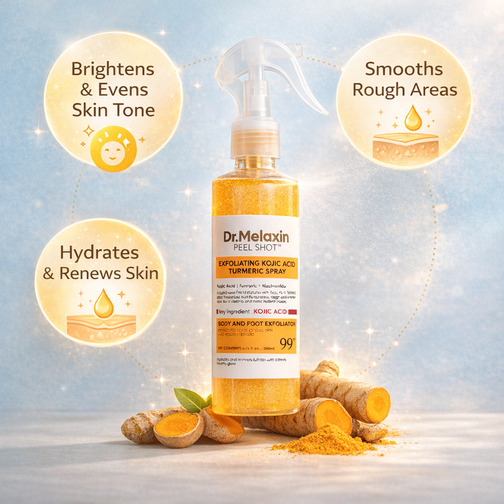 Dr. Melaxin Peel Shot Spray: Renueva, aclara y suaviza la piel naturalmente